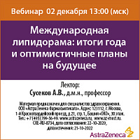 Международная липидорама: итоги года и оптимистичные планы на будущее