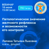 Патологическое значение желчного рефлюкса и возможности его контроля