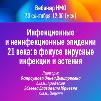 Инфекционные и неинфекционные эпидемии 21 века в фокусе вирусные инфекции и астения